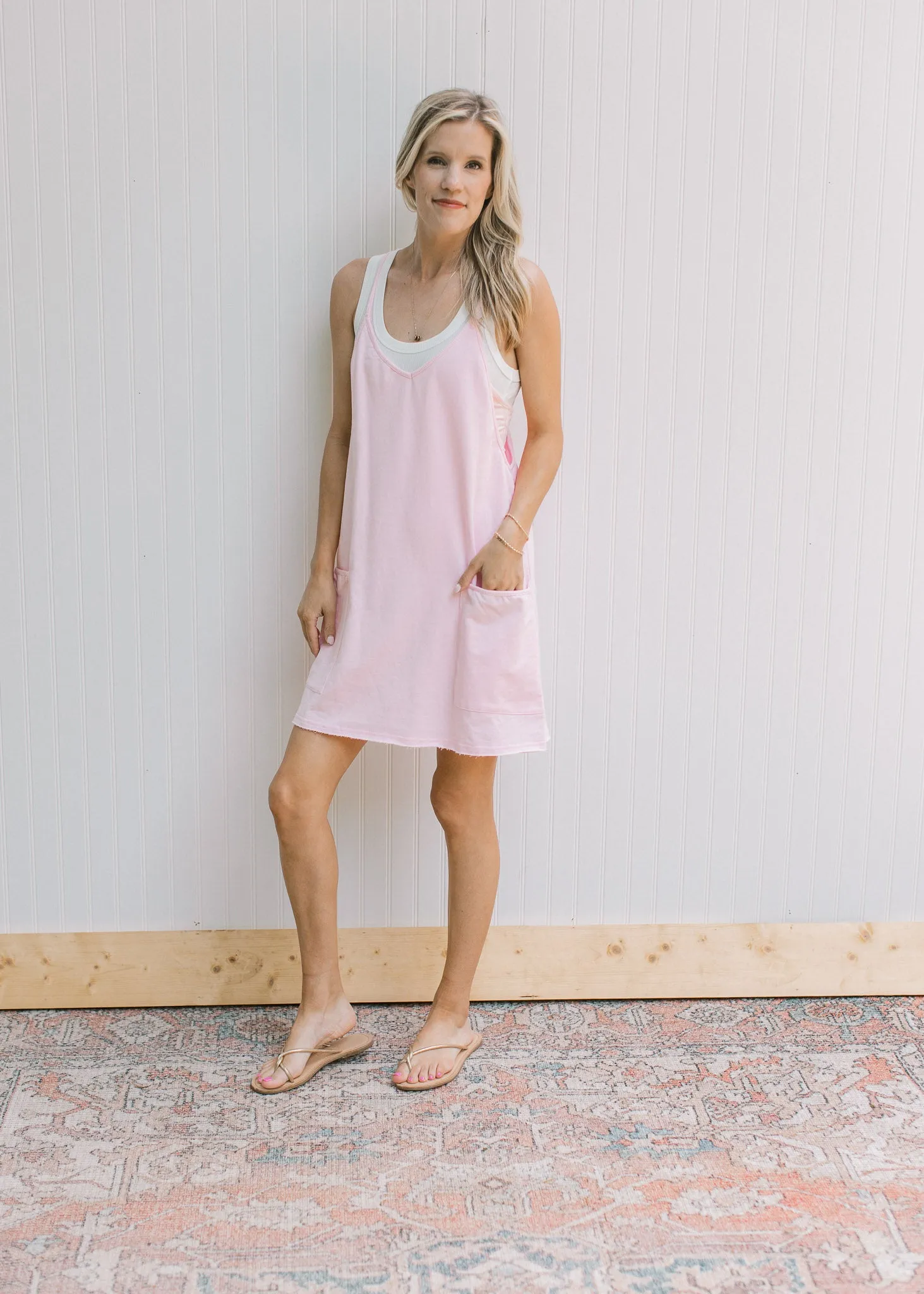 XZ Pink Athleisure Romper