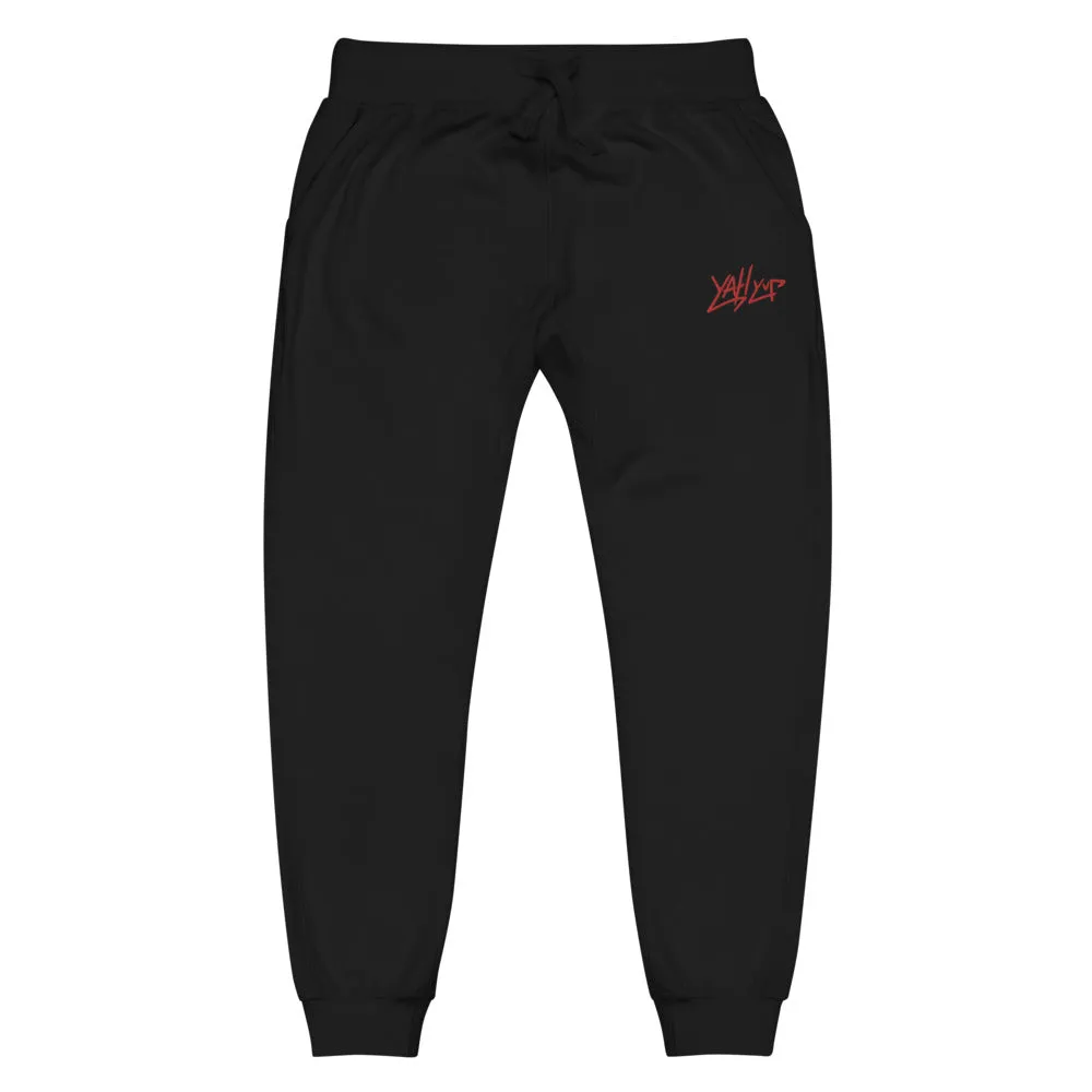 YahYup Signature Sweatpants Red