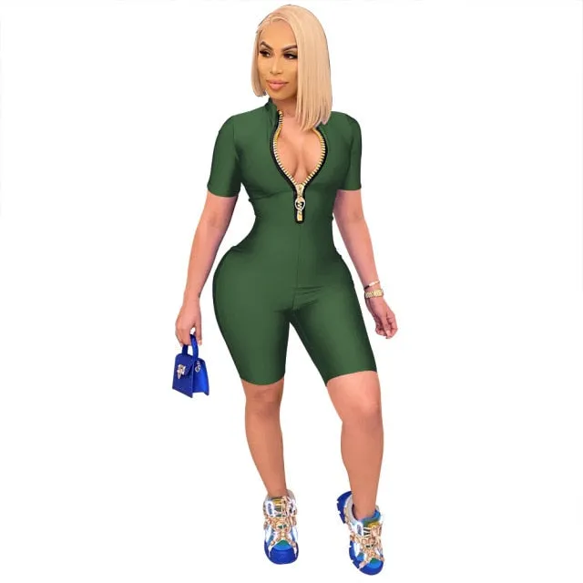 ZIP ME Rompers Shorts